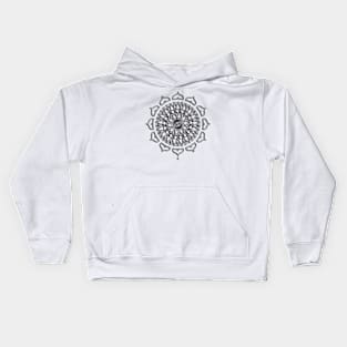 powerful Mandala Kids Hoodie